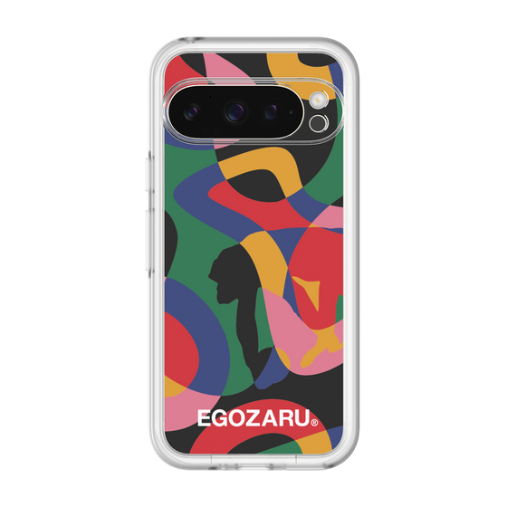 スリムプロテクションプレミアムケース［ EGOZARU - ポップパターン ］