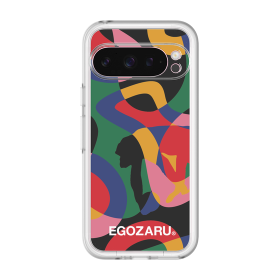 スリムプロテクションプレミアムケース［ EGOZARU - ポップパターン ］