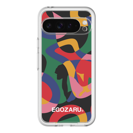 スリムプロテクションプレミアムケース［ EGOZARU - ポップパターン ］