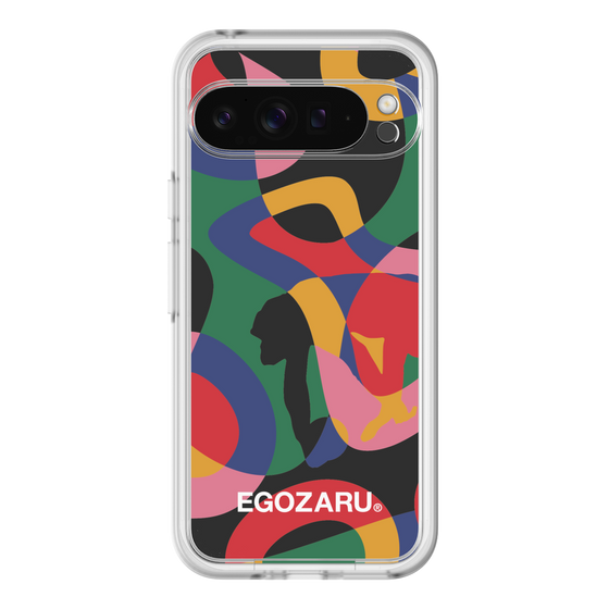 スリムプロテクションプレミアムケース［ EGOZARU - ポップパターン ］