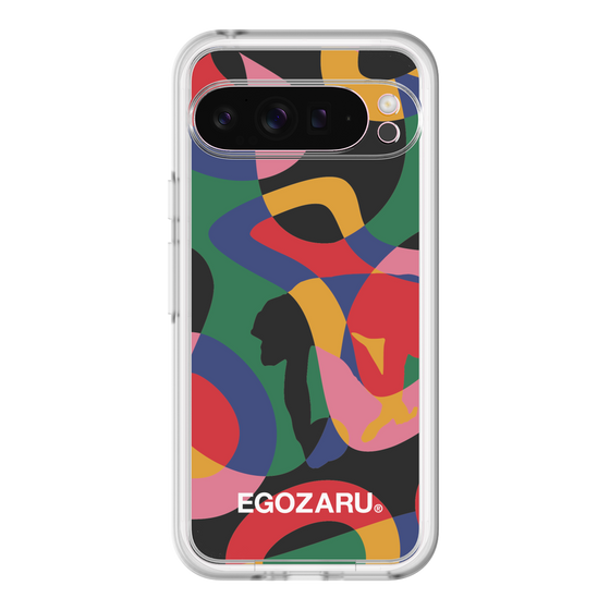 スリムプロテクションプレミアムケース［ EGOZARU - ポップパターン ］