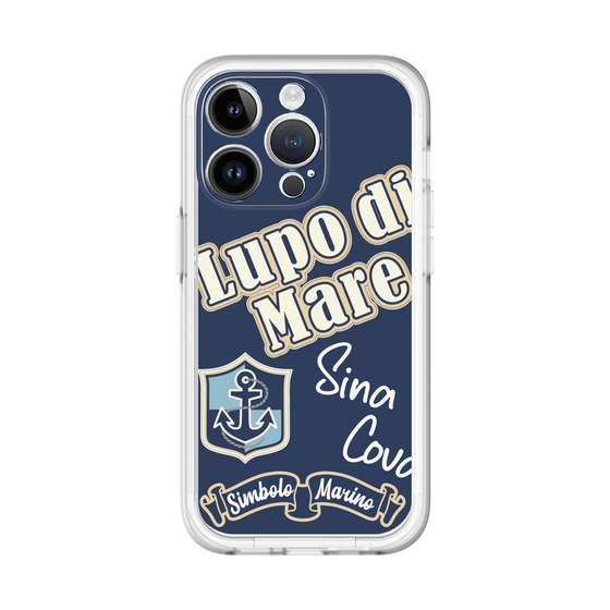 スリムプロテクションプレミアムケース［ SINA COVA - Lupo di Mare ］