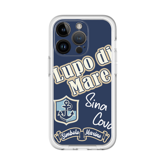 スリムプロテクションプレミアムケース［ SINA COVA - Lupo di Mare ］