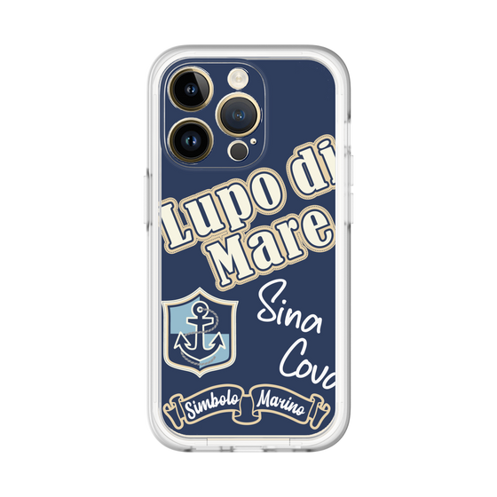 スリムプロテクションプレミアムケース［ SINA COVA - Lupo di Mare ］