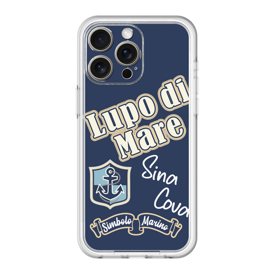 スリムプロテクションプレミアムケース［ SINA COVA - Lupo di Mare ］