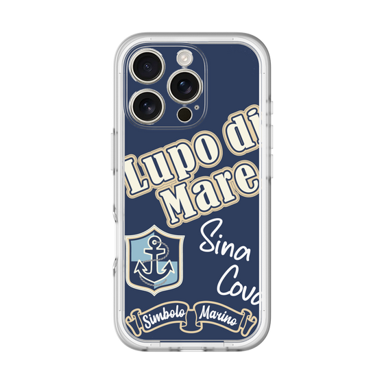 スリムプロテクションプレミアムケース［ SINA COVA - Lupo di Mare ］