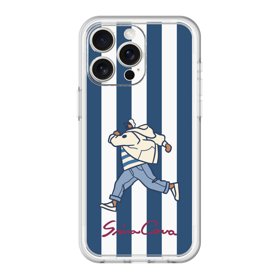 スリムプロテクションプレミアムケース［ SINA COVA - ストライプ ］