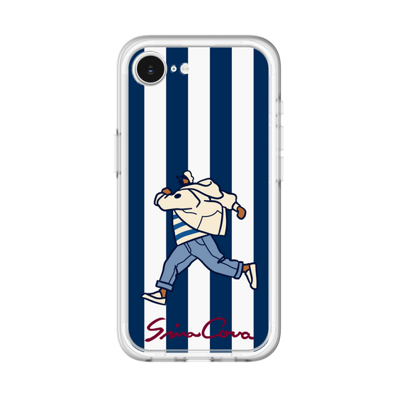 スリムプロテクションプレミアムケース［ SINA COVA - ストライプ ］