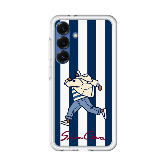 スリムプロテクションプレミアムケース［ SINA COVA - ストライプ ］