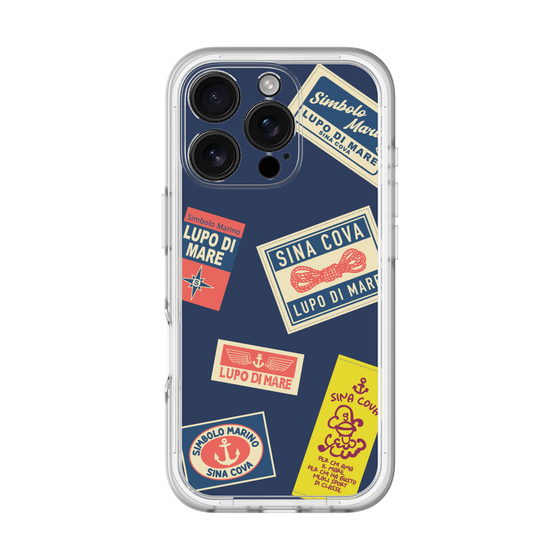 スリムプロテクションプレミアムケース［ SINA COVA - ヴィンテージ ］