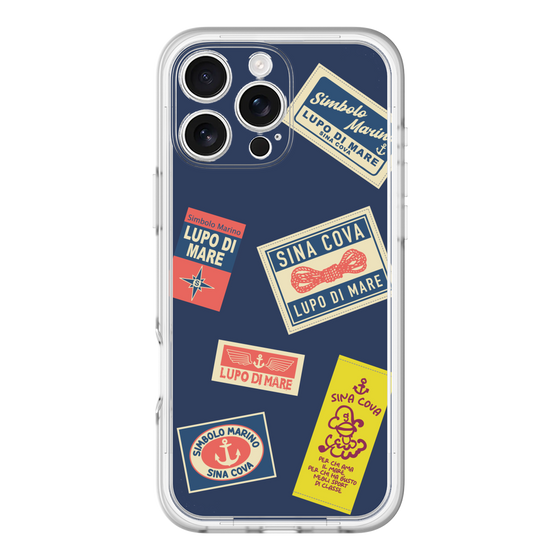 スリムプロテクションプレミアムケース［ SINA COVA - ヴィンテージ ］