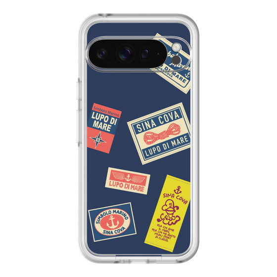 スリムプロテクションプレミアムケース［ SINA COVA - ヴィンテージ ］