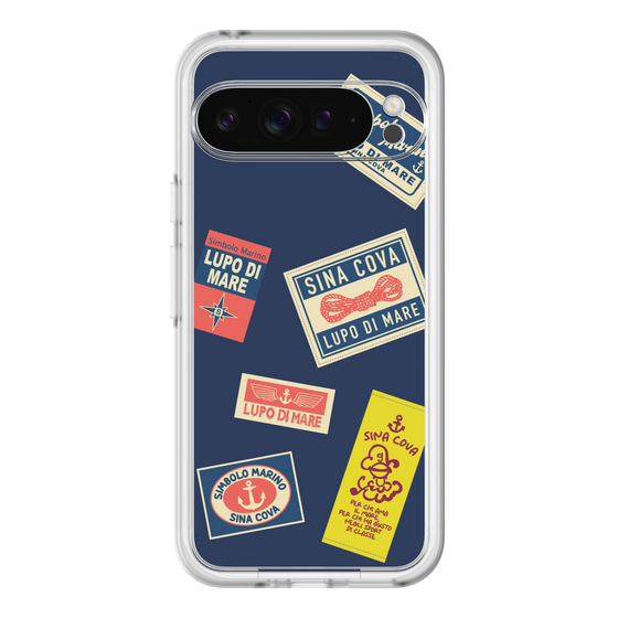 スリムプロテクションプレミアムケース［ SINA COVA - ヴィンテージ ］