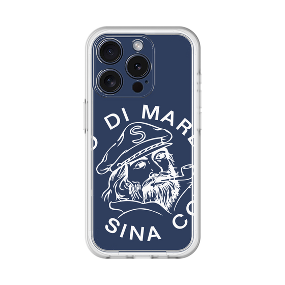 スリムプロテクションプレミアムケース［ SINA COVA - マリンロゴ ］