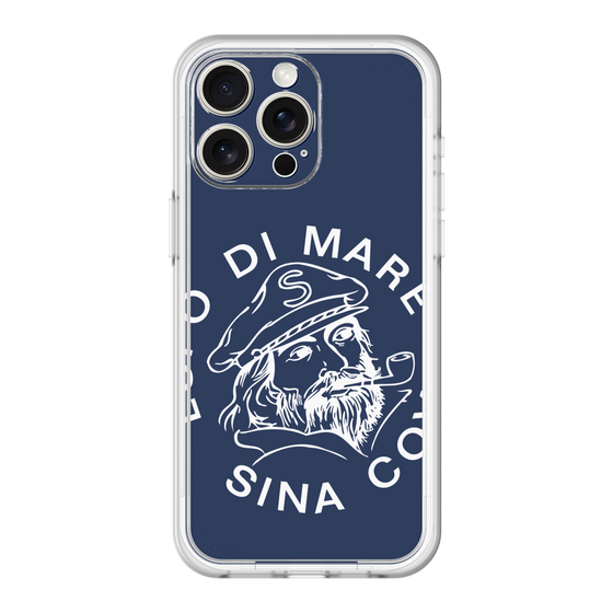 スリムプロテクションプレミアムケース［ SINA COVA - マリンロゴ ］