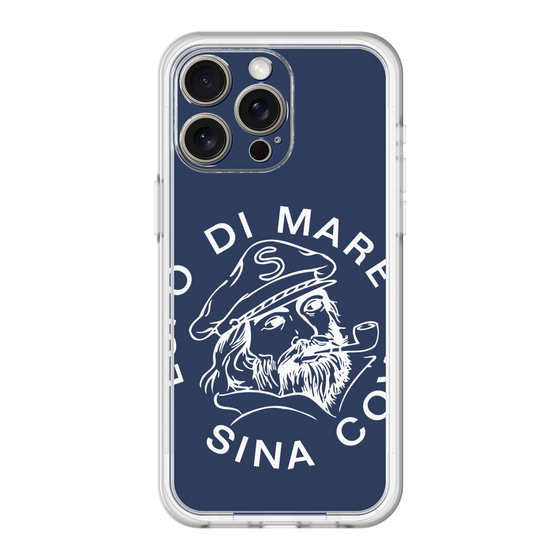 スリムプロテクションプレミアムケース［ SINA COVA - マリンロゴ ］