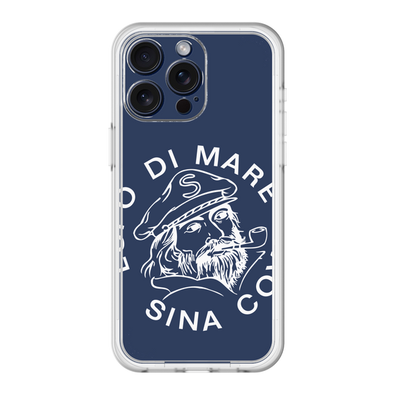 スリムプロテクションプレミアムケース［ SINA COVA - マリンロゴ ］