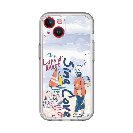 スリムプロテクションプレミアムケース［ SINA COVA - マリンテイスト ］