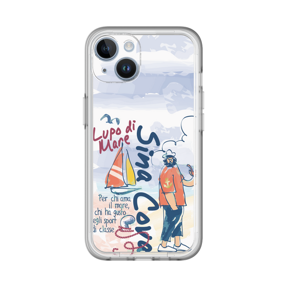 スリムプロテクションプレミアムケース［ SINA COVA - マリンテイスト ］