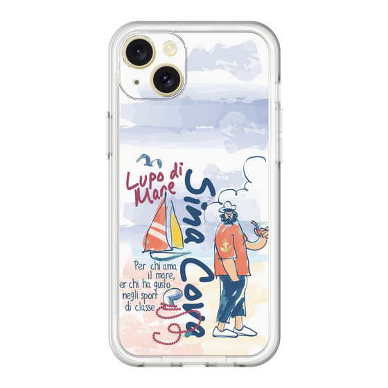 スリムプロテクションプレミアムケース［ SINA COVA - マリンテイスト ］