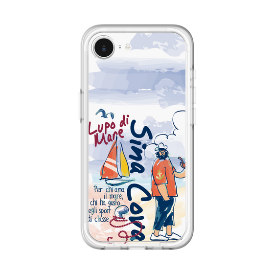 スリムプロテクションプレミアムケース［ SINA COVA - マリンテイスト ］