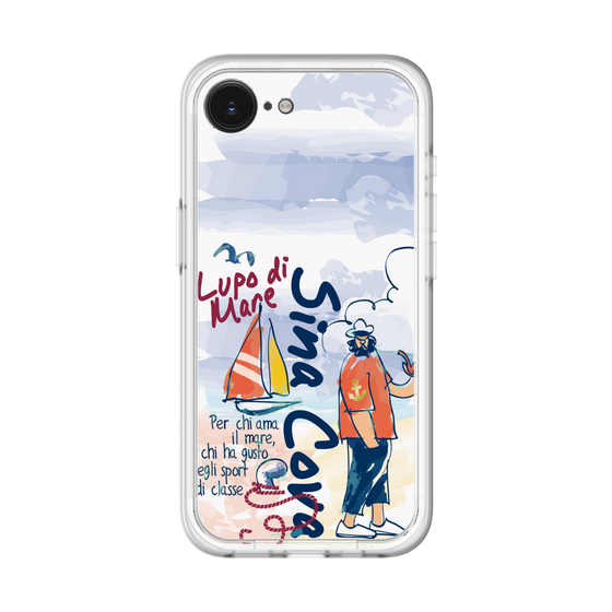 スリムプロテクションプレミアムケース［ SINA COVA - マリンテイスト ］