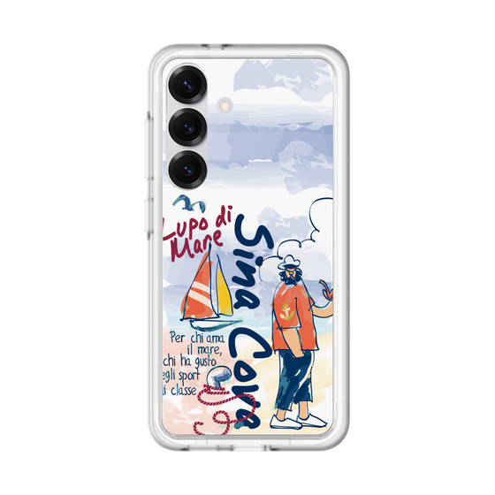 スリムプロテクションプレミアムケース［ SINA COVA - マリンテイスト ］