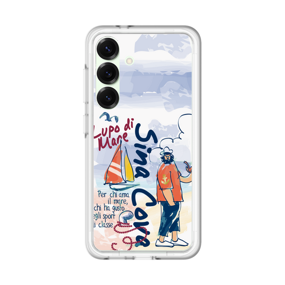 スリムプロテクションプレミアムケース［ SINA COVA - マリンテイスト ］