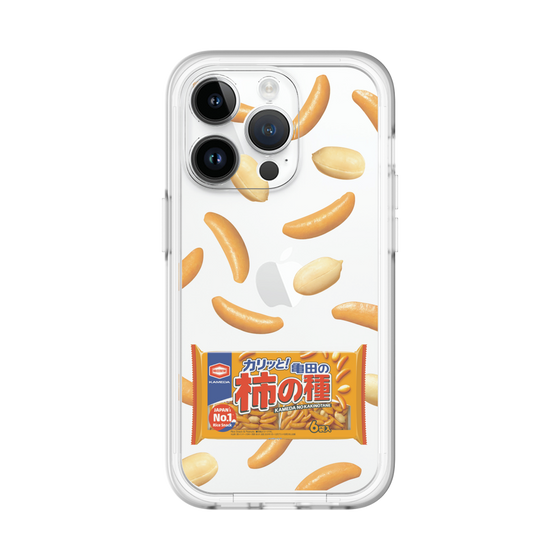 スリムプロテクションプレミアムケース［ 亀田の柿の種 - 2 ］