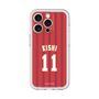 スリムプロテクションプレミアムケース［ 楽天イーグルス - #11 Kishi - ビジター ］