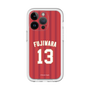 スリムプロテクションプレミアムケース［ 楽天イーグルス - #13 Fujiwara - ビジター ］