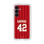 スリムプロテクションプレミアムケース［ 楽天イーグルス - #42 Sakaue - ビジター ］