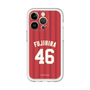 スリムプロテクションプレミアムケース［ 楽天イーグルス - #46 Fujihira - ビジター ］