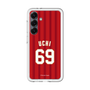 スリムプロテクションプレミアムケース［ 楽天イーグルス - #69 Uchi - ビジター ］