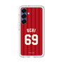 スリムプロテクションプレミアムケース［ 楽天イーグルス - #69 Uchi - ビジター ］