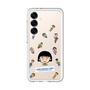スリムプロテクションプレミアムケース［ ちびまる子ちゃん - まる子とお友達 - クリア ］