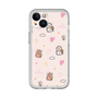 スリムプロテクションプレミアムケース［ ビリケン - 総柄 - ピンク ］