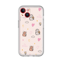 スリムプロテクションプレミアムケース［ ビリケン - 総柄 - ピンク ］