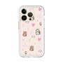 スリムプロテクションプレミアムケース［ ビリケン - 総柄 - ピンク ］