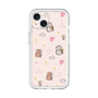 スリムプロテクションプレミアムケース［ ビリケン - 総柄 - ピンク ］