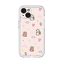 スリムプロテクションプレミアムケース［ ビリケン - 総柄 - ピンク ］