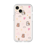 スリムプロテクションプレミアムケース［ ビリケン - 総柄 - ピンク ］