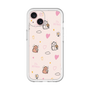 スリムプロテクションプレミアムケース［ ビリケン - 総柄 - ピンク ］