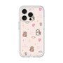 スリムプロテクションプレミアムケース［ ビリケン - 総柄 - ピンク ］