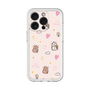 スリムプロテクションプレミアムケース［ ビリケン - 総柄 - ピンク ］