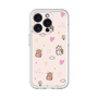 スリムプロテクションプレミアムケース［ ビリケン - 総柄 - ピンク ］