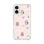 スリムプロテクションプレミアムケース［ ビリケン - 総柄 - ピンク ］