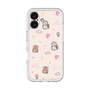 スリムプロテクションプレミアムケース［ ビリケン - 総柄 - ピンク ］