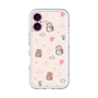 スリムプロテクションプレミアムケース［ ビリケン - 総柄 - ピンク ］
