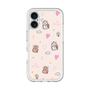 スリムプロテクションプレミアムケース［ ビリケン - 総柄 - ピンク ］